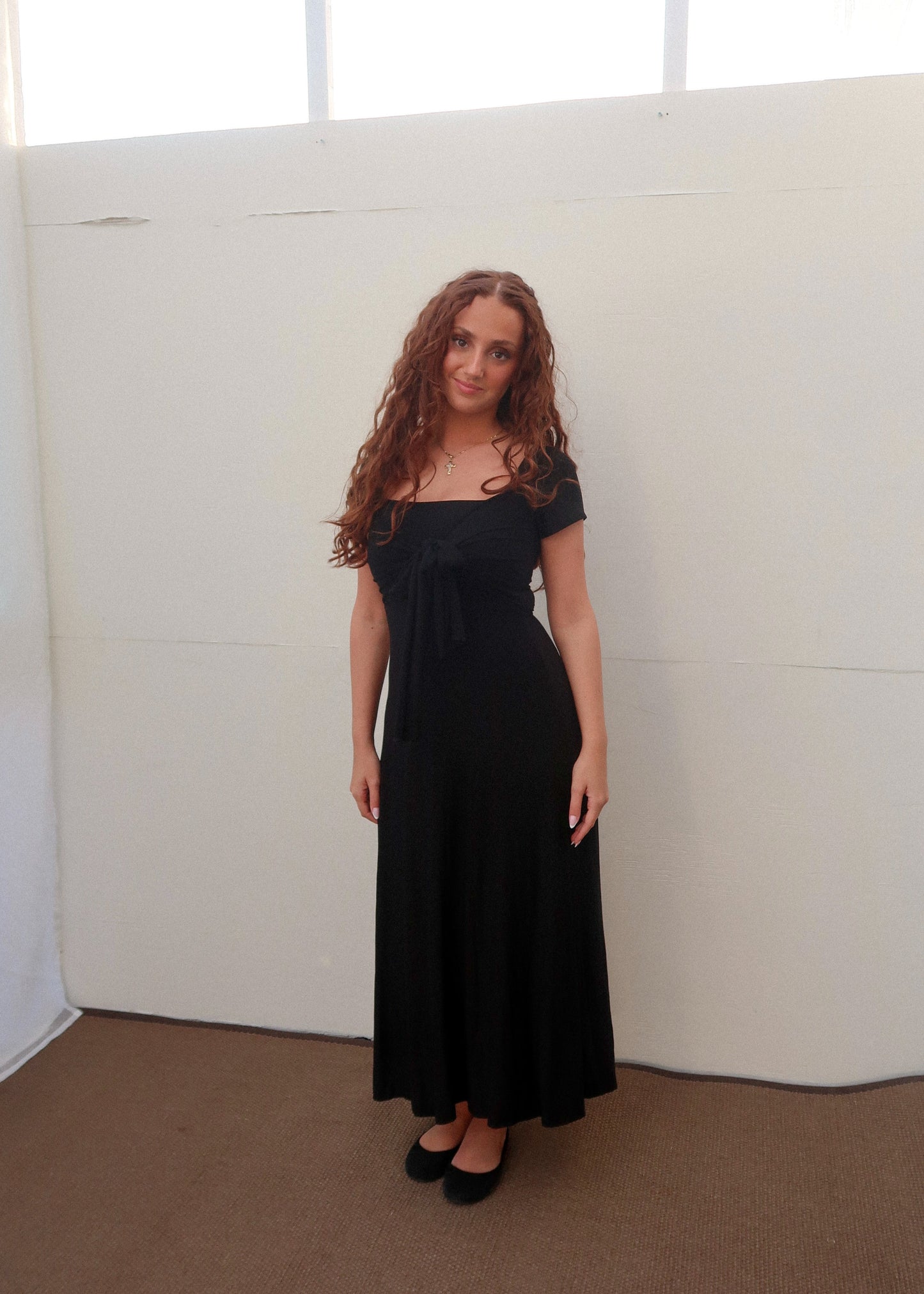 Zerah Wrap Short Sleeve Dress