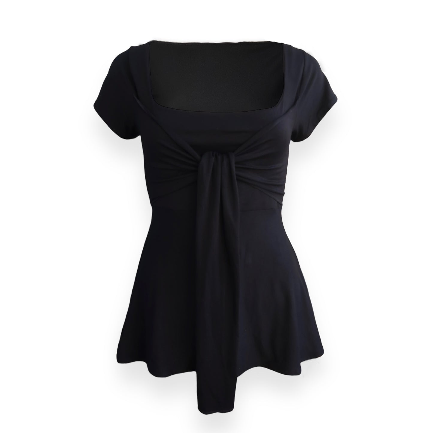 Zerah Wrap Short Sleeve Blouse