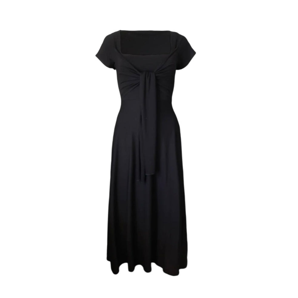 Zerah Wrap Short Sleeve Dress