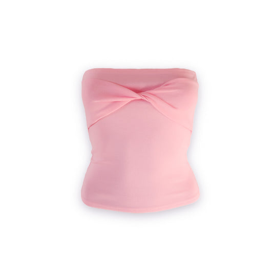 Ivy Tube Top Baby Pink